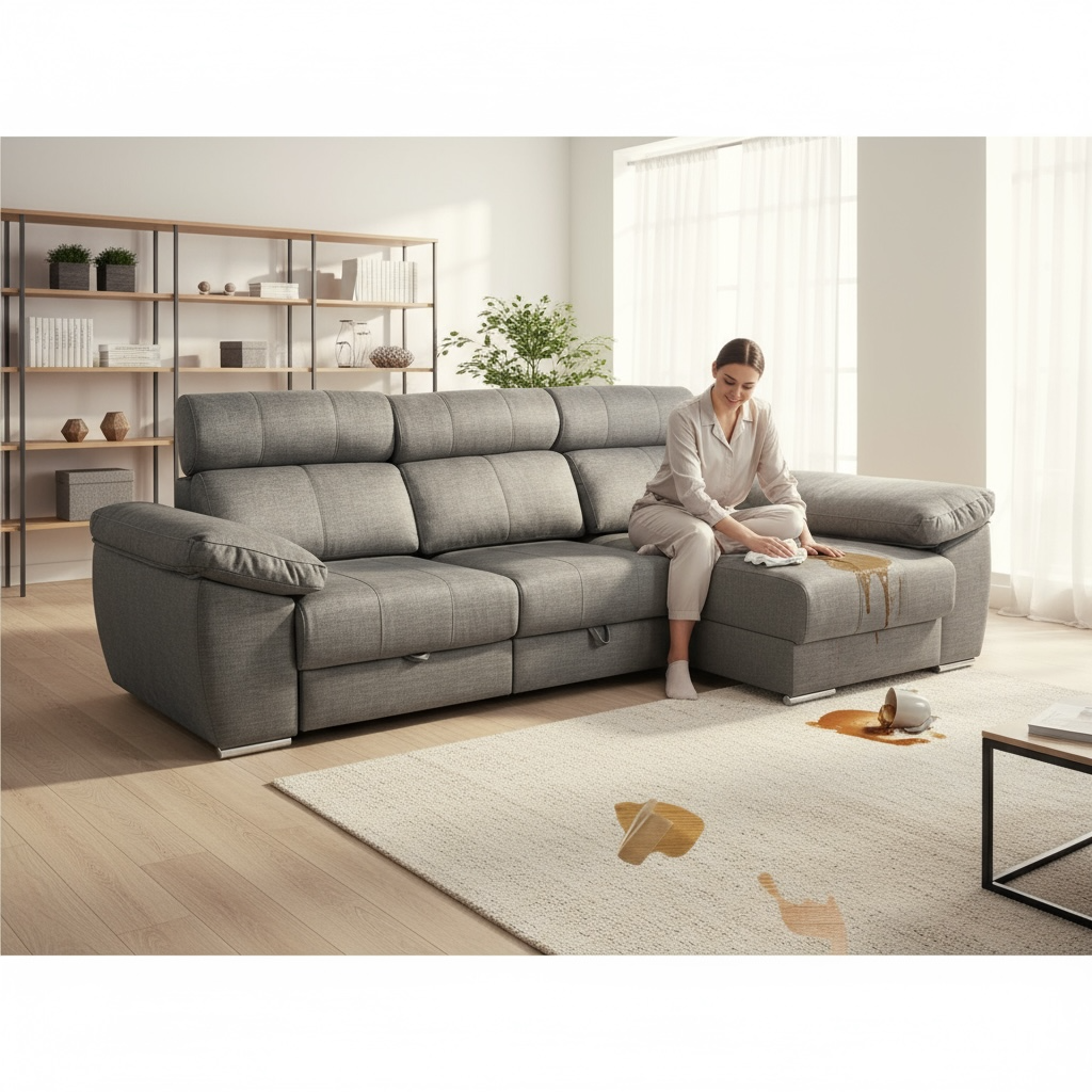 Sofá Chaiselongue extensible - Modelo Hawai
