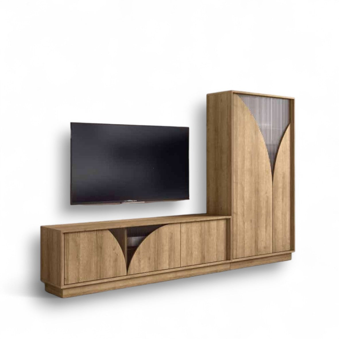 Mueble de Salón Madera Roble - Modelo Aire