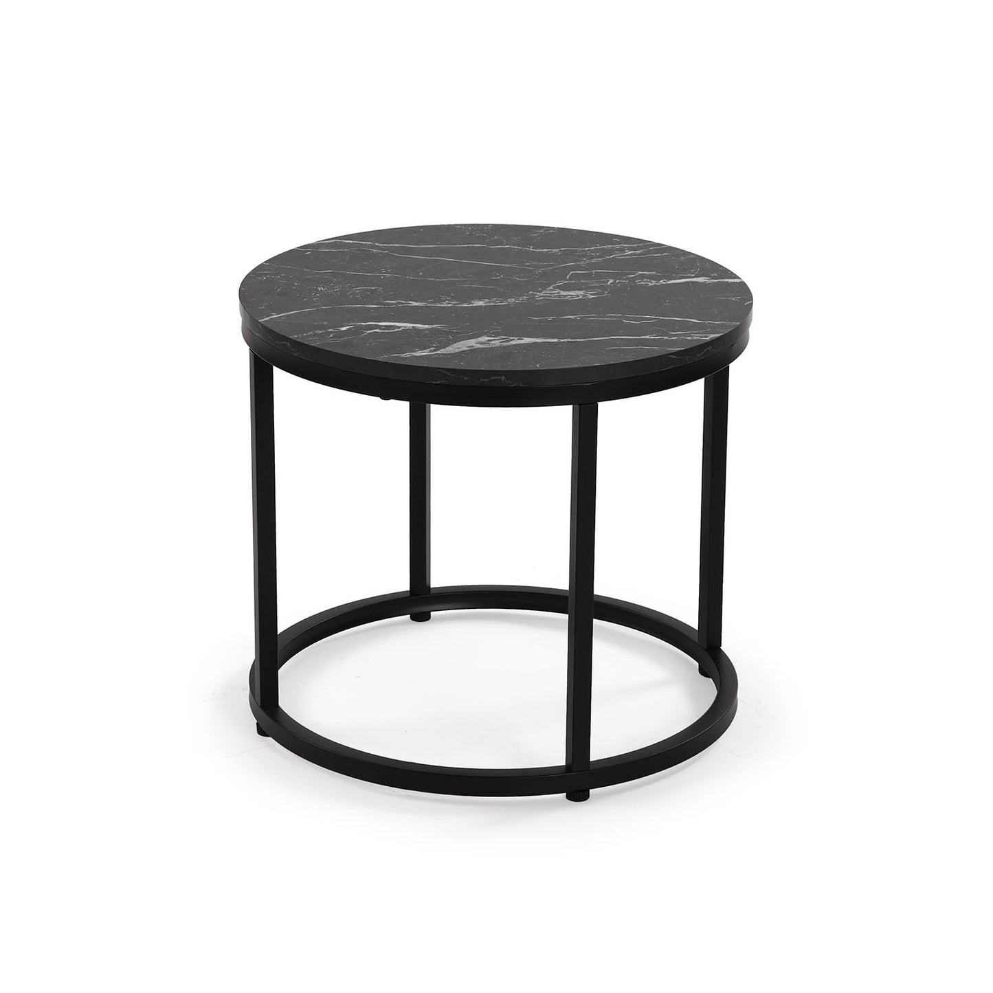 Mesa de Centro Nido Mármol Negro - Modelo AUREA