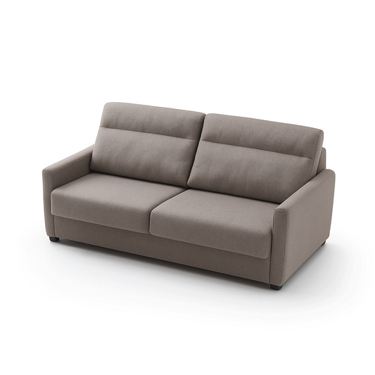 Sofá cama Bolt 10 con colchón plegable y brazos estrechos de 10 cm