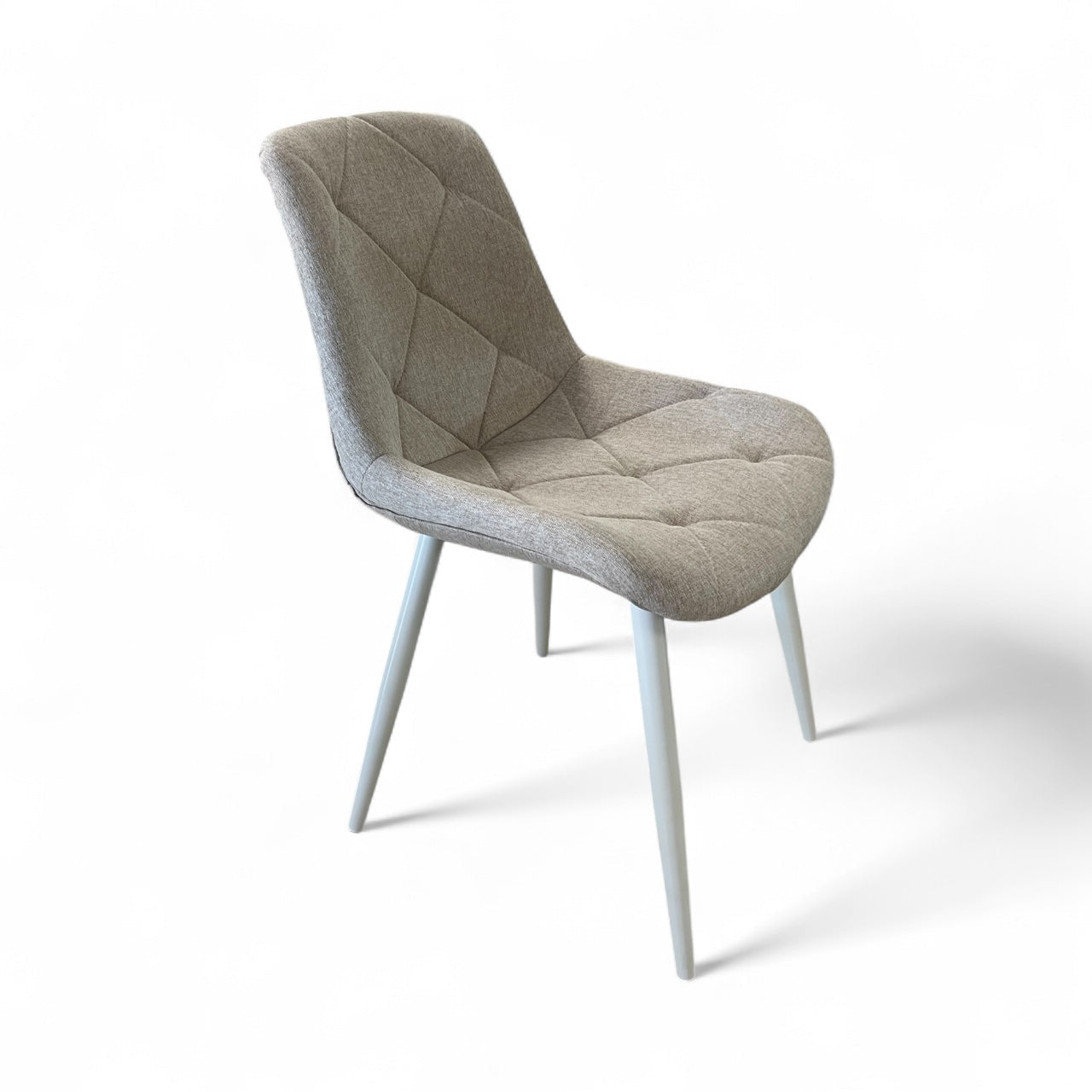 Silla Tapizada Beige - Modelo Marlene (Pack 4)