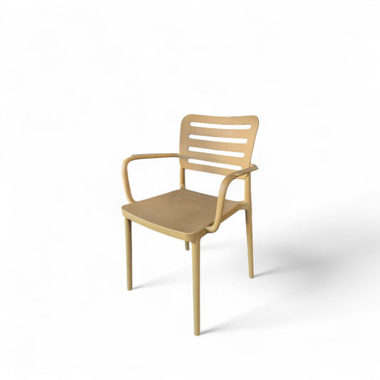 Silla resina mostaza - Modelo 522